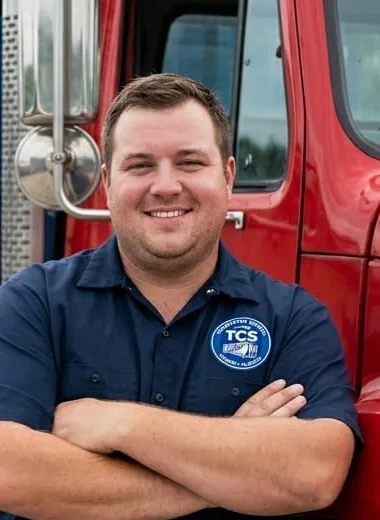 Jake Donnelly, Lead Driver at TCS Dumpster Rental in Stuart, FL