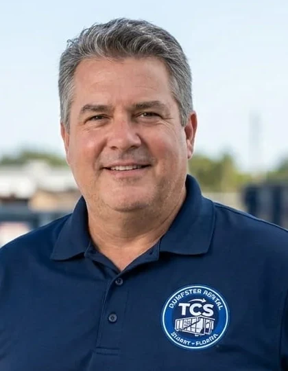 Todd Sawyer, Founder & CEO at TCS Dumpster Rental in Stuart, FL