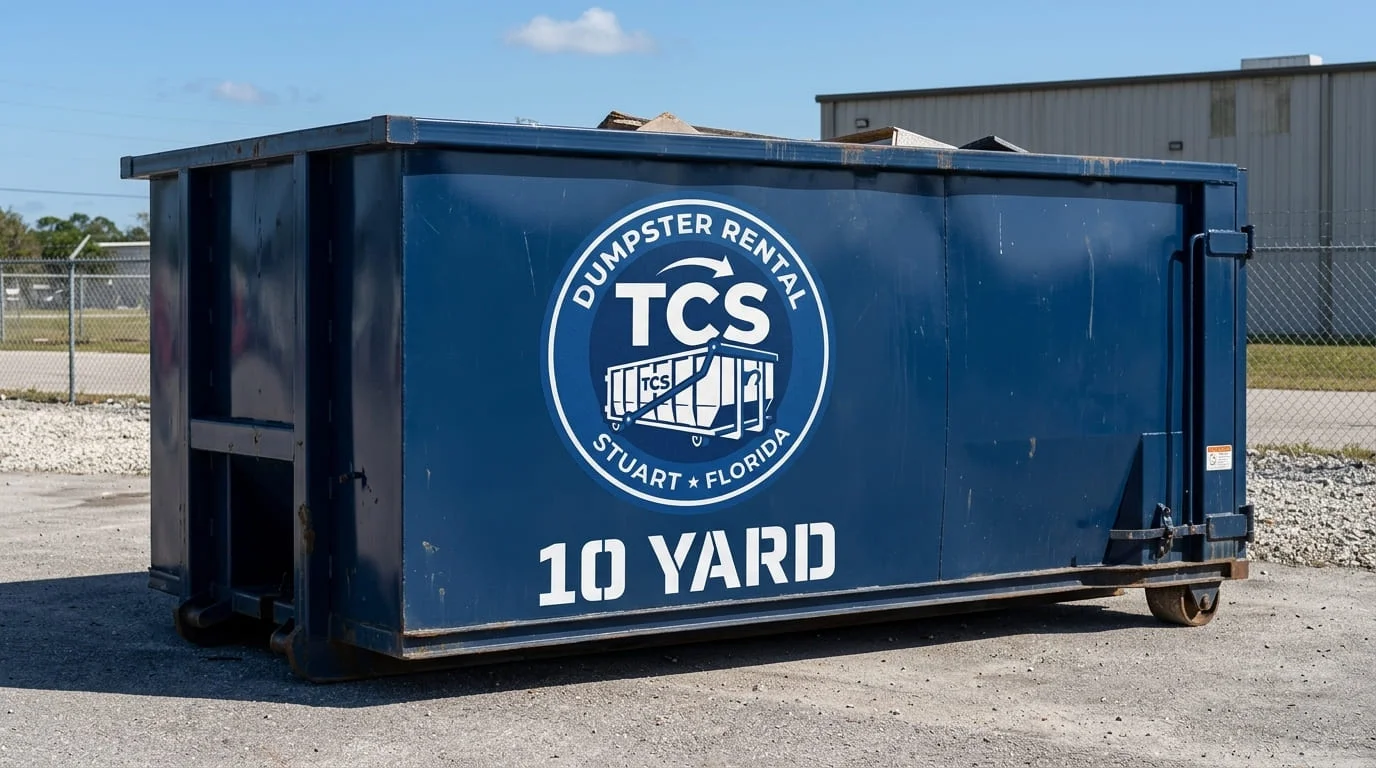 10-Yard Dumpster Rental Stuart