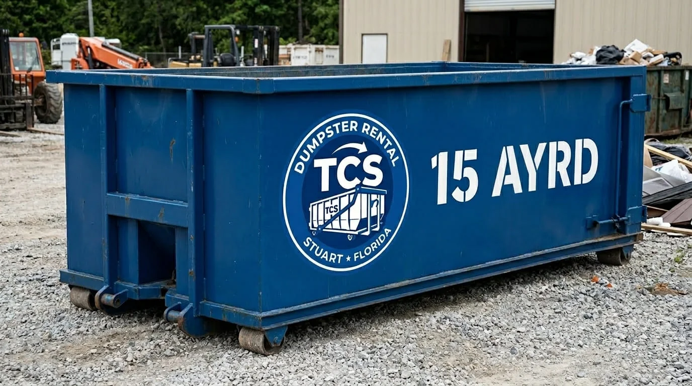 15-Yard Dumpster Rental Stuart