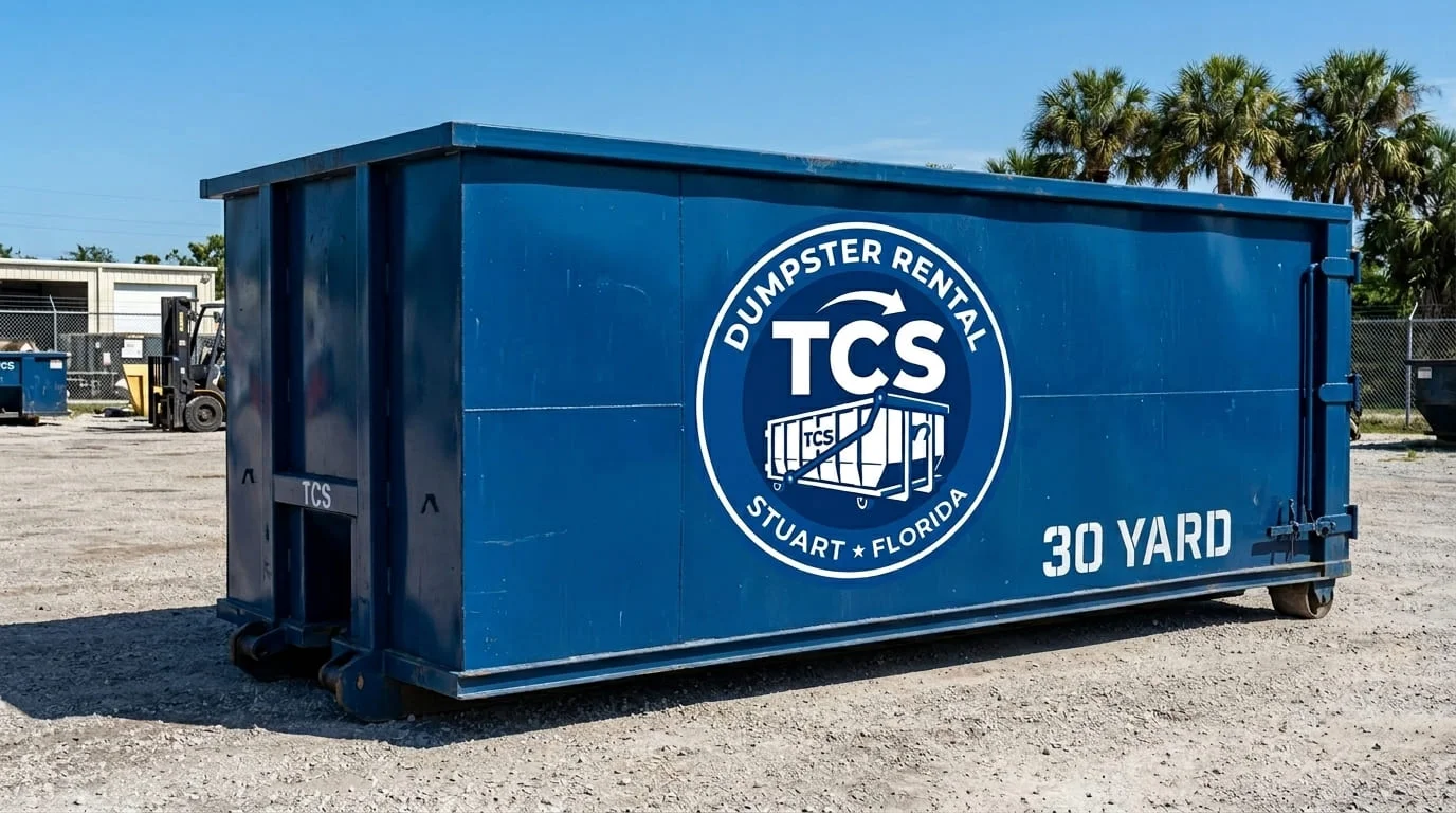 30-Yard Dumpster Rental Stuart