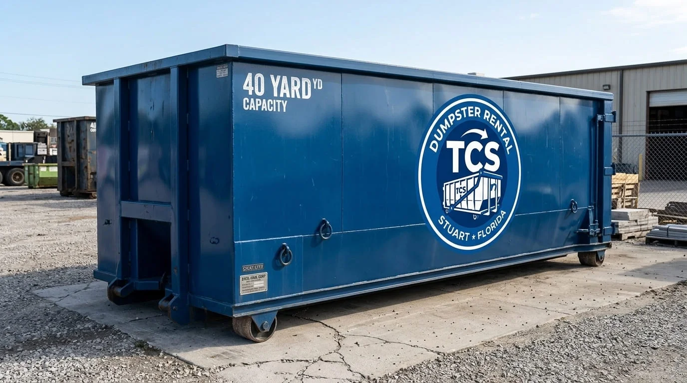 40-Yard Dumpster Rental Stuart