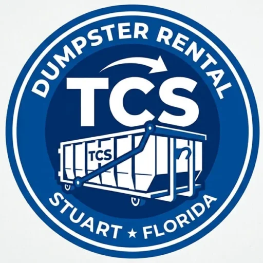 TCS Dumpster Rental Stuart logo